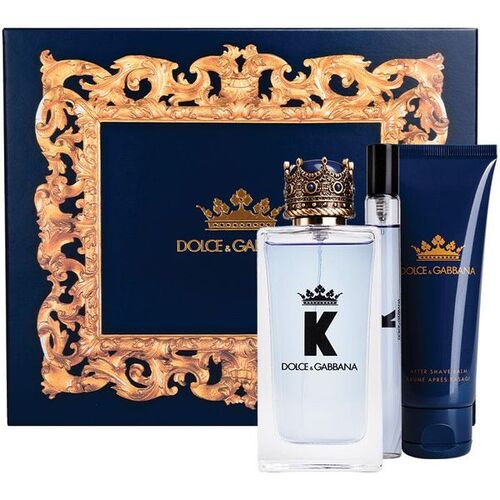 Dolce & Gabbana K 3 Piece Gift Set  100ml, 10ml EDT, After Shave Balm 75ml