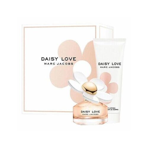 Marc Jacobs Daisy Love 2 Pc Giftset- 100 ml Eau De Toilette & Body Lotion 75 ml