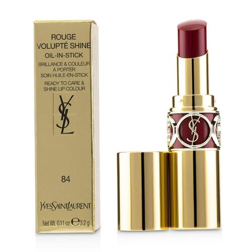 YSL Rouge Volupté Shine Oil-in-Stick 84 Rouge Cassandre