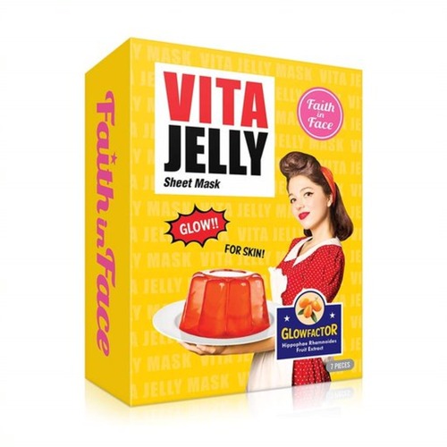Faith In Face Vita Jelly Sheet Mask (  7 Pcs)