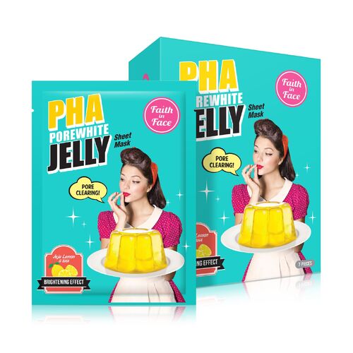 Faith In Face PHA Porewhite Jelly Sheet Mask (7 Pcs)