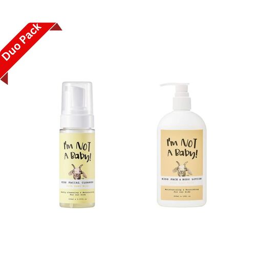 I'm Not A Baby Facial Cleanser 150 ml + Body Lotion 300 ml
