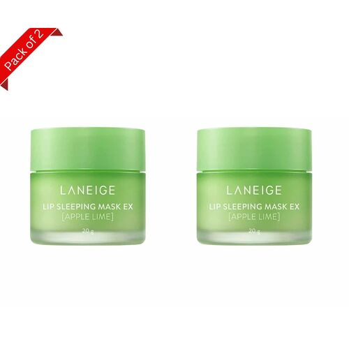 Laneige Lip Sleeping Mask Ex Apple Lime 20g - Pack of 2