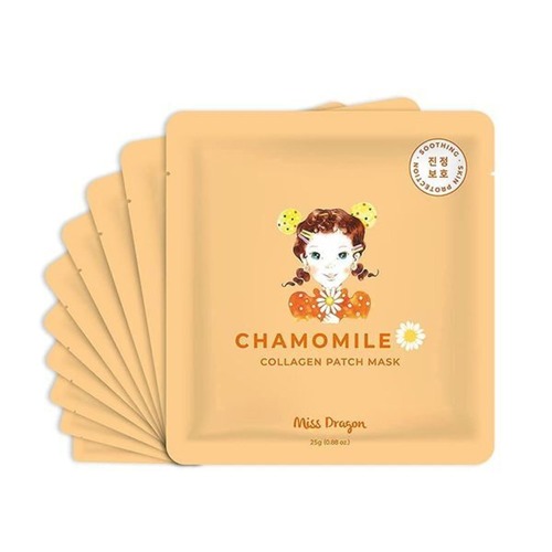 Miss Dragons Chamomile Collagen Patch Mask - 10 Face Sheet
