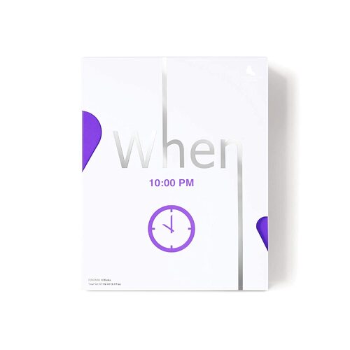 When 10:00 PM  Facemask Set- 4 Pcs