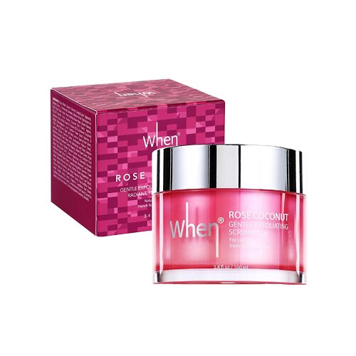 When Rose Coconut Gentle Exfoliating Scrub Mask 100 ml