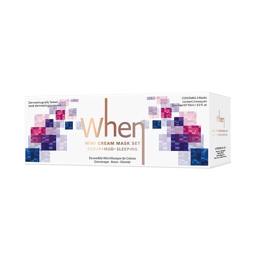 When Cream Mask Trio Travel Set (90ml * 3 Pcs)